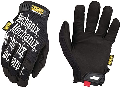 Mechanix Wear - Guantes Originales (Grande, Negro)