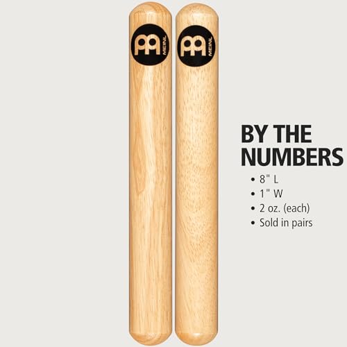 Meinl Percussion CL1HW - Claves de madera