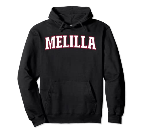 Melilla recuerdo de la ciudad de españa Melilla Sudadera con Capucha