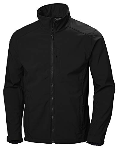 Mens Helly Hansen Paramount Softshell Jacket, Negro, XL