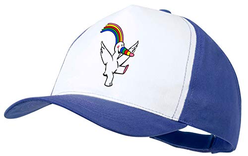 MERCHANDMANIA Gorra Azul CURRO Mascota Expo Sevilla 92 Color Cap