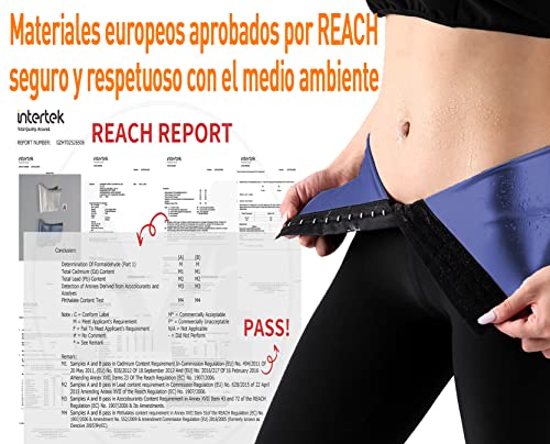 Merlvida Pantalones Sauna Adelgazantes Mujer Nanotecnología Leggins Reductores Mujer Push Up Pantalón de Sudoración Adelgazar Mallas Deporte Cintura Alta Mayas Deportivas Mujer Para Gym Fitness Yoga