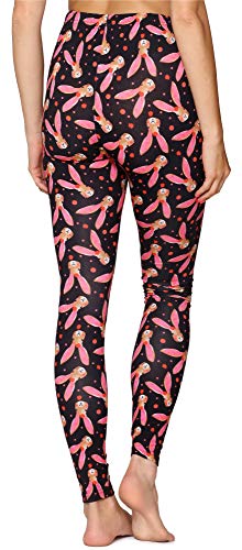 Merry Style Leggins Largos Mallas Deportivas Mujer MS10-338 (Liebres, L)