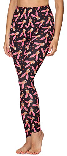 Merry Style Leggins Largos Mallas Deportivas Mujer MS10-338 (Liebres, L)