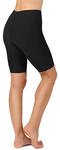 Merry Style Leggins Mallas Deportivas Cortos Mujer MS10-350 (Negro, XXL)