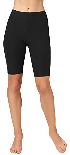 Merry Style Leggins Mallas Deportivas Cortos Mujer MS10-350 (Negro, XXL)