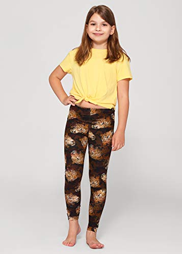 Merry Style Leggins Mallas Pantalones Largos Ropa Deportiva Niña MS10-337(Leopardo,152)