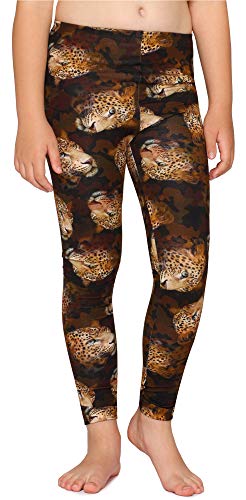 Merry Style Leggins Mallas Pantalones Largos Ropa Deportiva Niña MS10-337(Leopardo,152)