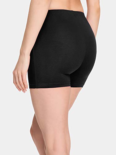 Merry Style Pantalones Cortos Mujer MS10-392 (Negro, XXL)