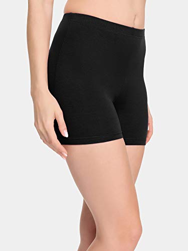 Merry Style Pantalones Cortos Mujer MS10-392 (Negro, XXL)