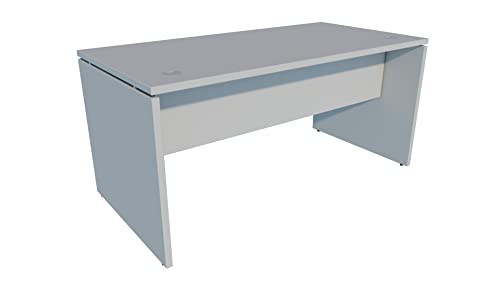 Mesa de Oficina. Euro 2000. Color Gris. 160x80 cm