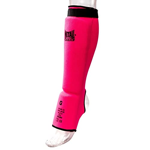 METAL BOXE MB153 - Espinilleras de Artes Marciales, Color Rosa, Talla 2XS