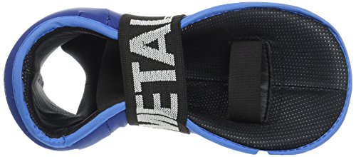 METAL BOXE MB165 - Protecciones de pie para Artes Marciales, Color Azul, Talla S