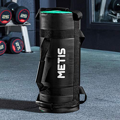 METIS Sacos Búlgaros – 5kg to 25kg | Sacos Lastrados de Fitness para Ganar Musculo, Equilibrio y Fuerza – Entrena en Casa y en el Gimnasio (10kg)