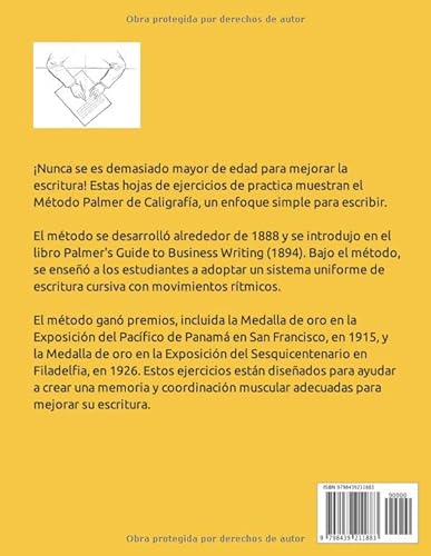 Metodo Palmer Ejercicios De Caligrafia: Metodo Palmer Method Ejercicios De Caligrafia