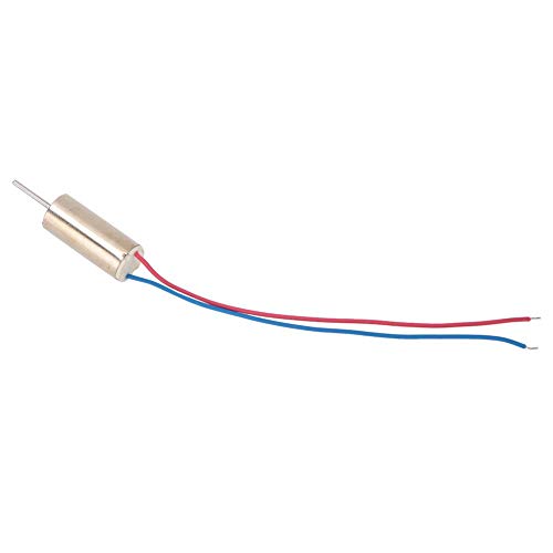 Micro motor sin núcleo, 5 piezas 6 x 14 mm Micro motor sin núcleo 3V 53200 rpm para juguetes/máquinas de tatuaje/drones, bajo consumo de energía, largo tiempo de servicio