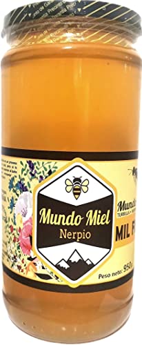 Miel Pura de Abeja. Cruda, natural y Artesanal. MIL FLORES - COSECHA AGOSTO 23. Origen ESPAÑA. Directa del Apicultor. Nerpio, Sierra del Segura - 100% NATURAL. 950gr