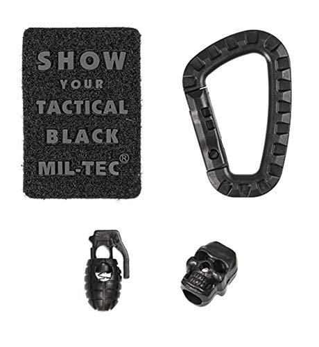 Mil-Tec EE.UU. Mochilla con un Tirante Assault Pack One-Strap Large Volumen 29 litros (Tactical Black)