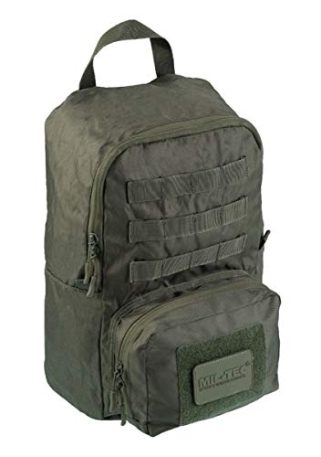 Mil-Tec US Assault Pack Ultra Compact 15 litros, verde, talla única, Casual