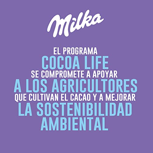 Milka Choco Brownie Bizcocho de Chocolate con Leche de los Alpes y Trozos de Chocolate con Leche 150g