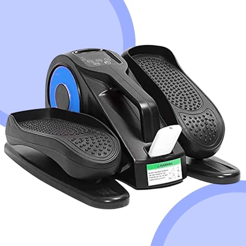 Mini Elíptica Vibro Spin Legs | Pedaleador con Display | Mini Elliptical Bidireccional