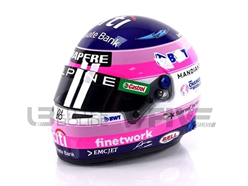 Mini Helmet - Coche en Miniatura de colección, 4100153, Pink/White/Blue