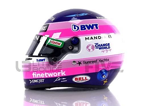 Mini Helmet - Coche en Miniatura de colección, 4100153, Pink/White/Blue