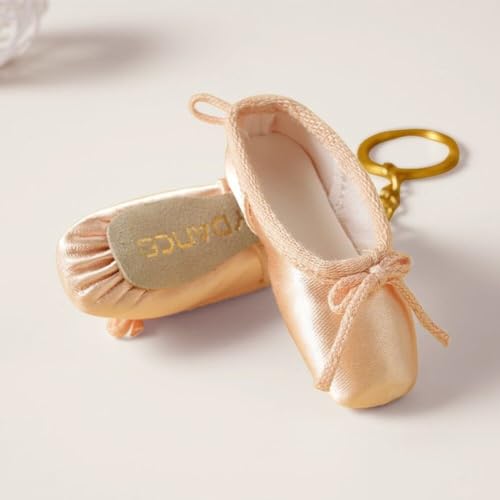 Mini Zapatillas De Satén Zapatillas Ballet Ballet Zapato Llavero Accesorios De Ballet Ballet Cadena Bolsa Ballet Ballet Ballet