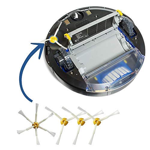 MIRTUX Kit de repuestos compatible con Roomba serie 600. Pack de cepillos y accesorios reemplazo de aspiradora 605 610 612 615 616 620 621 630 631 645 650 651 655 660 665 671 675 680 686 690