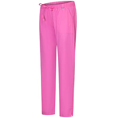 MISEMIYA - PANTALÓN Sanitarios Mujer Uniformes Laboratorios Uniformes Dentistas Veterinaria MÉDICOS Enfermeras - Ref.708 - S, Rosa