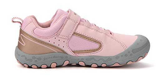 Mishansha Zapatillas de Deporte Niña Transpirable Zapatillas de Senderismo Rosa 26