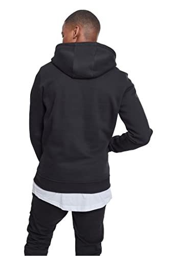 Mister Tee sudadera con capucha, manga larga, de hombre, con estampación delantera, gorro con cordón, bolsillo delantero, de moda urbana, distintos colores, tallas XS - 5XL