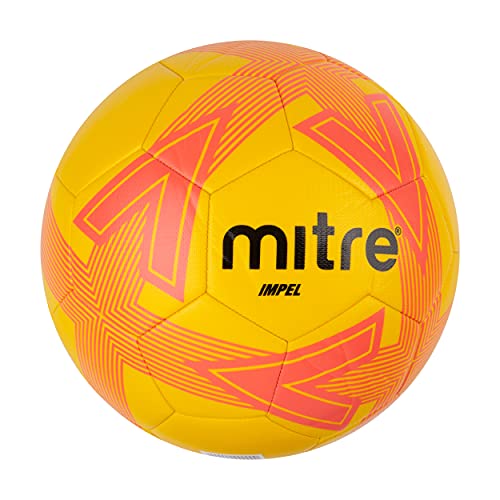 Mitre Balón de fútbol Impel, Amarillo/Mandarina/Negro