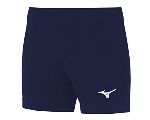 Mizuno High-KYU TRAD Short para Mujer Color Navy/White Talla M