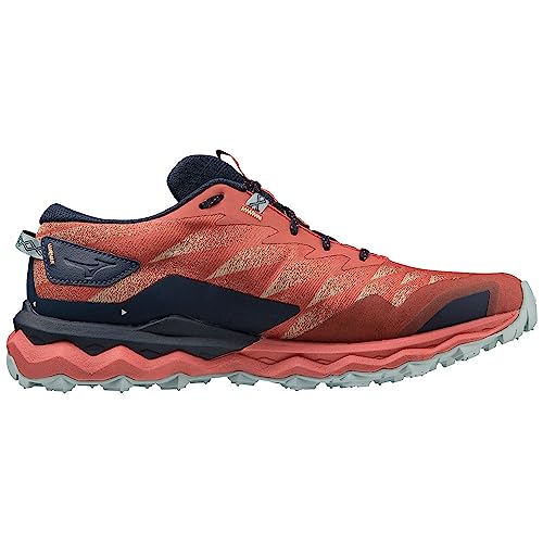 Mizuno Wave Daichi 7, Running Hombre, Mred Dblue Turmalina, 43 EU