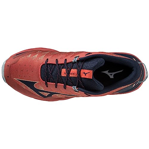 Mizuno Wave Daichi 7, Running Hombre, Mred Dblue Turmalina, 43 EU