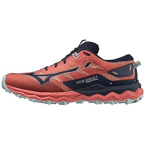 Mizuno Wave Daichi 7, Running Hombre, Mred Dblue Turmalina, 43 EU