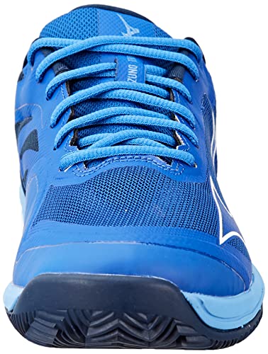 Mizuno Wave Exceed Light CC, Zapatillas de Tenis Hombre, Azul, 44.5 EU