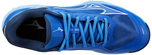 Mizuno Wave Exceed Light CC, Zapatillas de Tenis Hombre, Azul, 44.5 EU