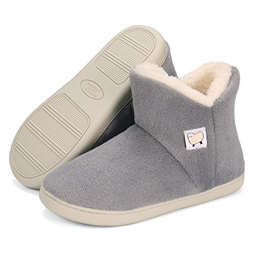 MK MATT KEELY Zapatillas para Mujer Botas para Hombre Zapatillas Bootie para niños Calientes de Invierno Que Combinan con los Zapatos