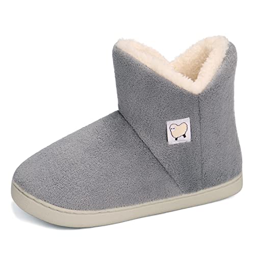 MK MATT KEELY Zapatillas para Mujer Botas para Hombre Zapatillas Bootie para niños Calientes de Invierno Que Combinan con los Zapatos