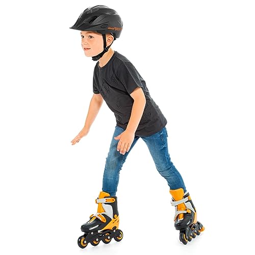 MOLTO | Patines 4 Ruedas en Linea Naranja | Patines para Niños | Patines Evolutivos Infantiles | Patinaje Unisex | Juguetes Educativos para Niños | Niños a Partir de 36 Meses