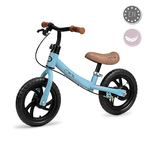 Momi BREKI Bicicleta sin Pedales para niñas y niños a Partir de 3 años (Peso Corporal máx. 25 kg), Cuadro de Metal Ligero y Estable de 3 kg, sillín de Altura Ajustable con Ruedas de EVA