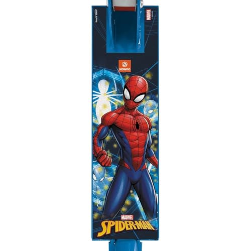 Mondo Toys - Alu Scooter SPIDERMAN - Patinete infantil de aluminio de 2 ruedas - Manillar regulable - 28687