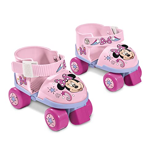 Mondo Toys - Patines de Ruedas Ajustables Minnie Disney para Niños, Talla del 22 al 29-28701