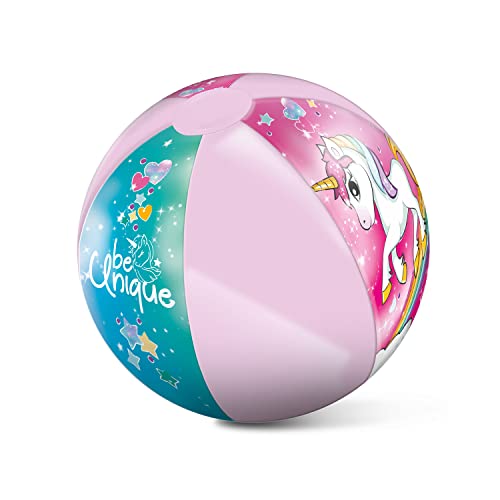 Mondo Toys - UNICORN Beach Ball - Balón de playa y agua – Pelota Hinchable ø 50 cm - Ideal para niño/niña - 16779