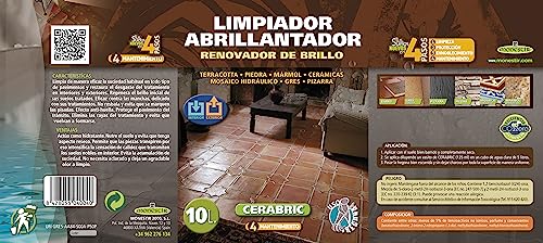 MONESTIR CERABRIC Limpiador ABRILLANTADOR RENOVADOR Brillo 10L