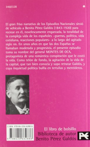 Montes de Oca: Episodios Nacionales, 28/Tercera serie (El libro de bolsillo - Bibliotecas de autor - Biblioteca Pérez Galdós - Episodios Nacionales)