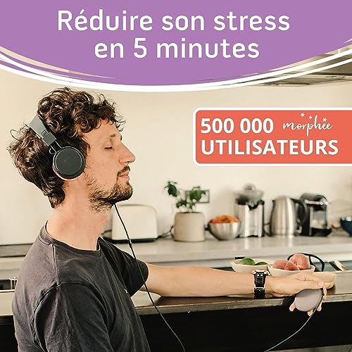 Morfeo Zen - Rodillo de meditación para relajarse en un Instant - Antiestrés, Relajación Profunda, Nómada - 700.000 clientes (Español con auriculares)