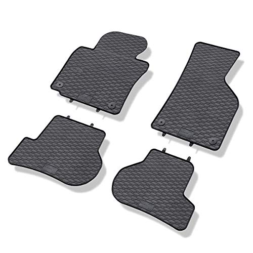 Mossa Alfombrillas de Goma adecuadas para Volkswagen Golf V Hatchback, Variant (2003-2008) - alfombras para Coche